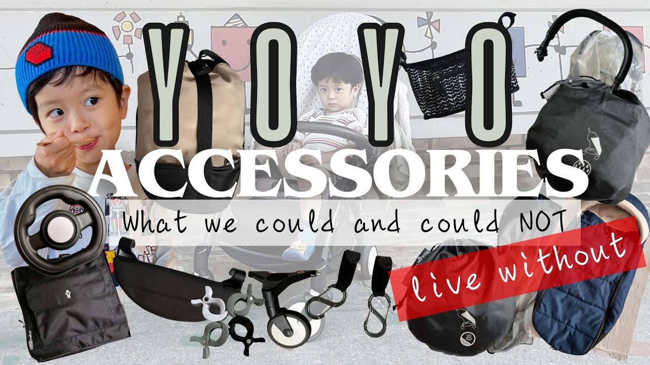 Stokke Babyzen YOYO Stroller Accessories we could and COULD NOT LIVE WITHOUT: YOYO Bag Raincover etc
