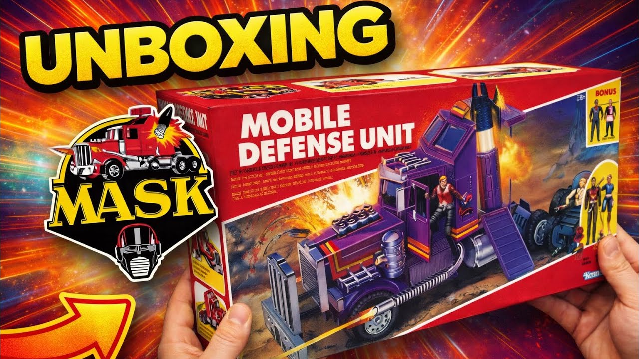 M.A.S.K. Rhino The Loyal Subjectd Unboxing German