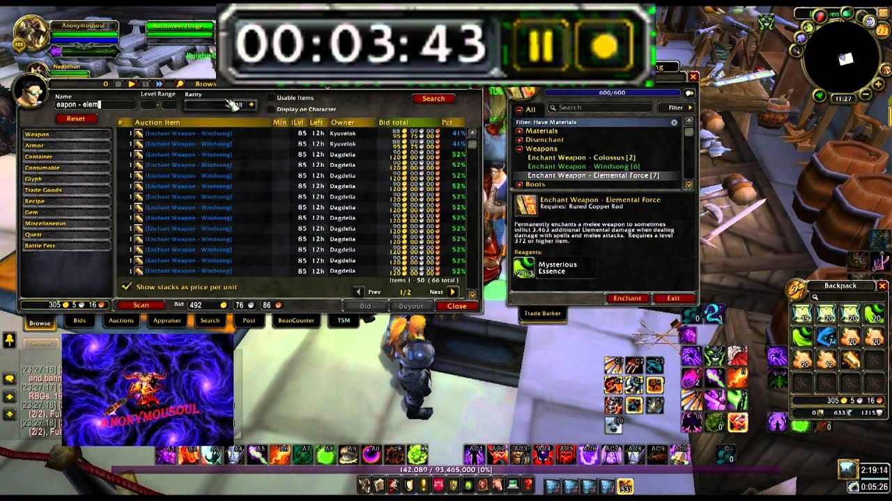 How to make WoW Gold with enchanting