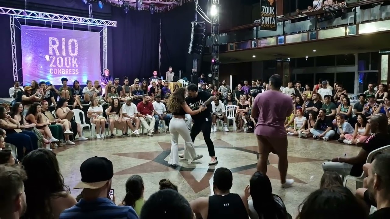 Carlos Oliveira and Lari Secco - Jack and Jill - 3rd place - Rio Zouk Congress - 2024