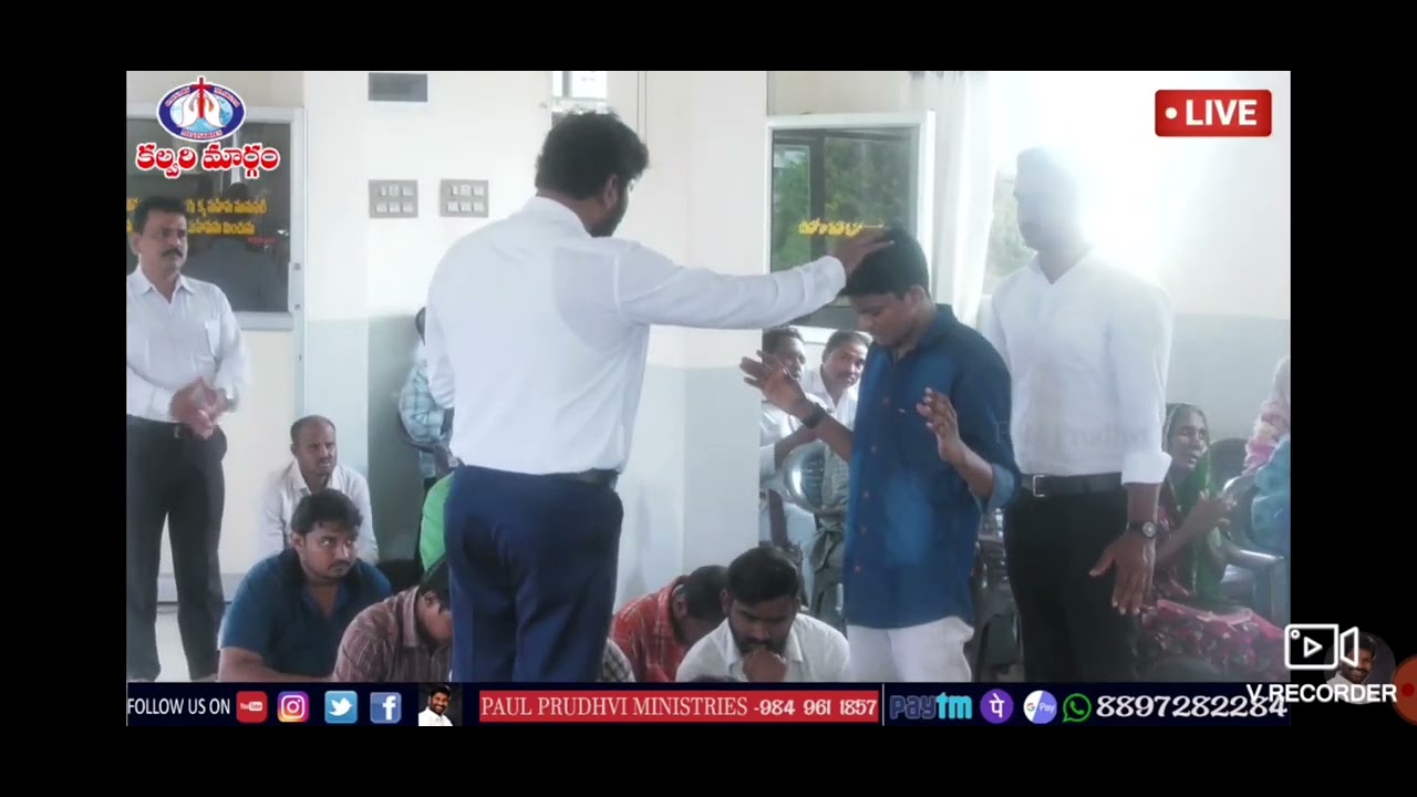 by god grace vinniprince Prophecy Time Prophet #paulprudhvi