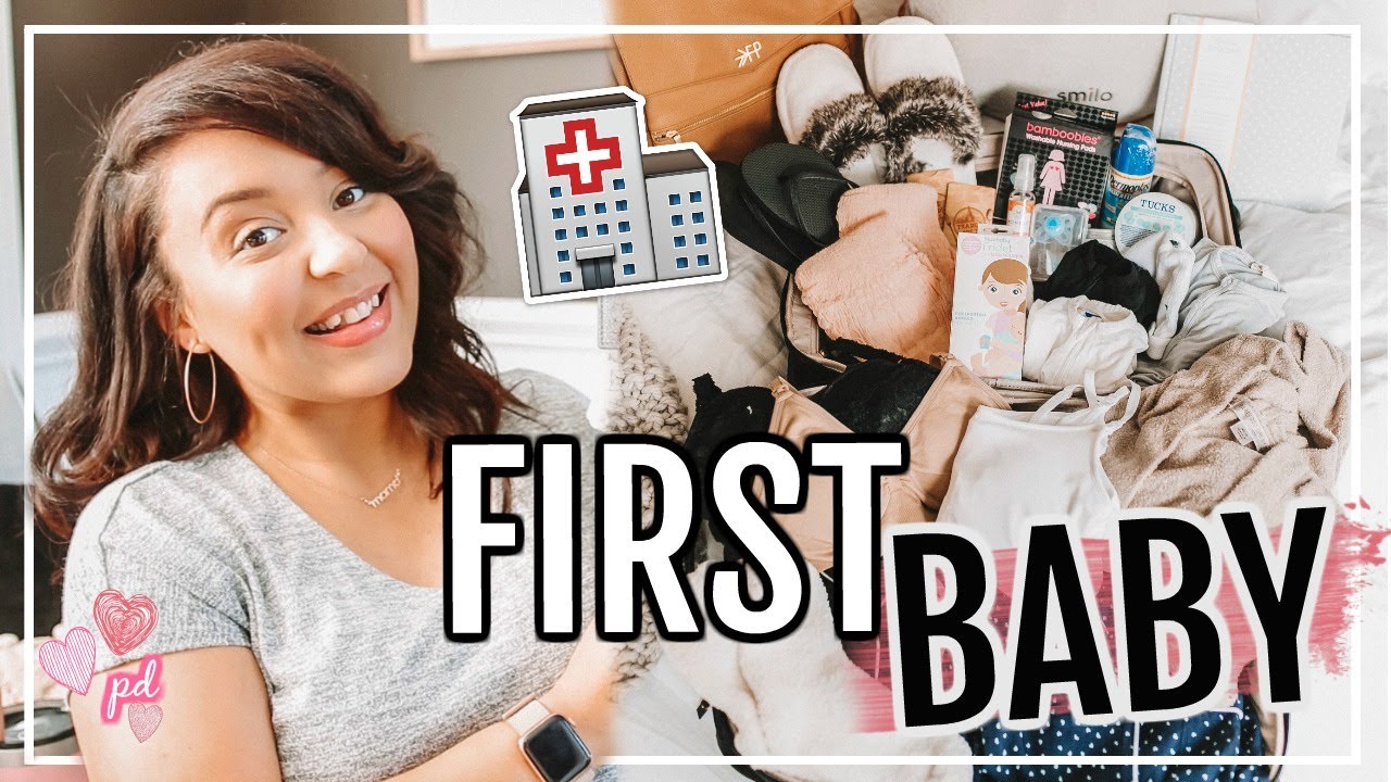 WHAT'S IN MY HOSPITAL BAG FOR LABOR AND DELIVERY | PLANNING & PACKING HOSPITAL BAG! | Page Danielle
