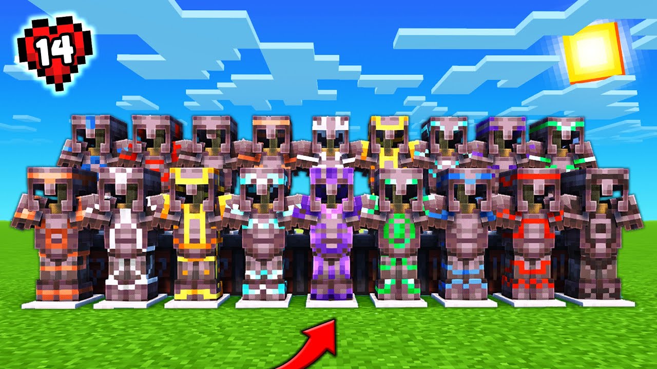 J'ai trouvé TOUS les ARMOR TRIM en Hardcore | Minecraft Hardcore 1.21 | Ep 14