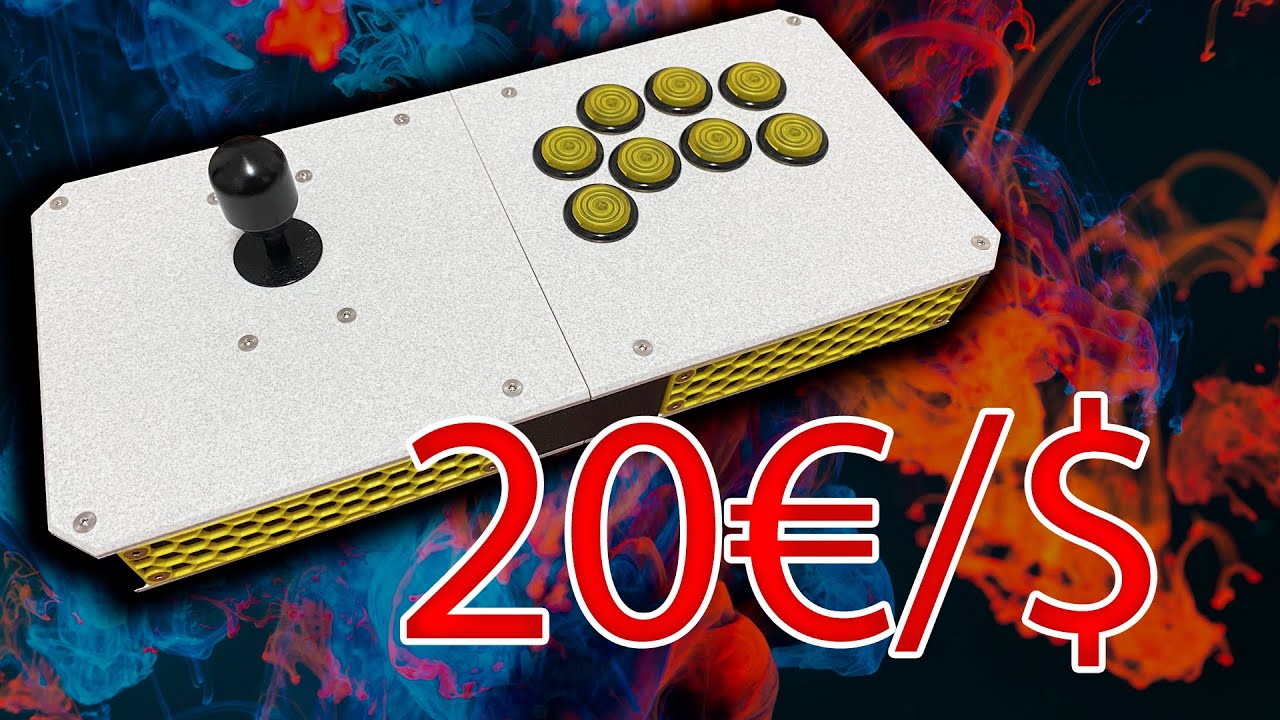 La caja para Arcade Stick que te puedes hacer en casa!!! DIY impresión 3d