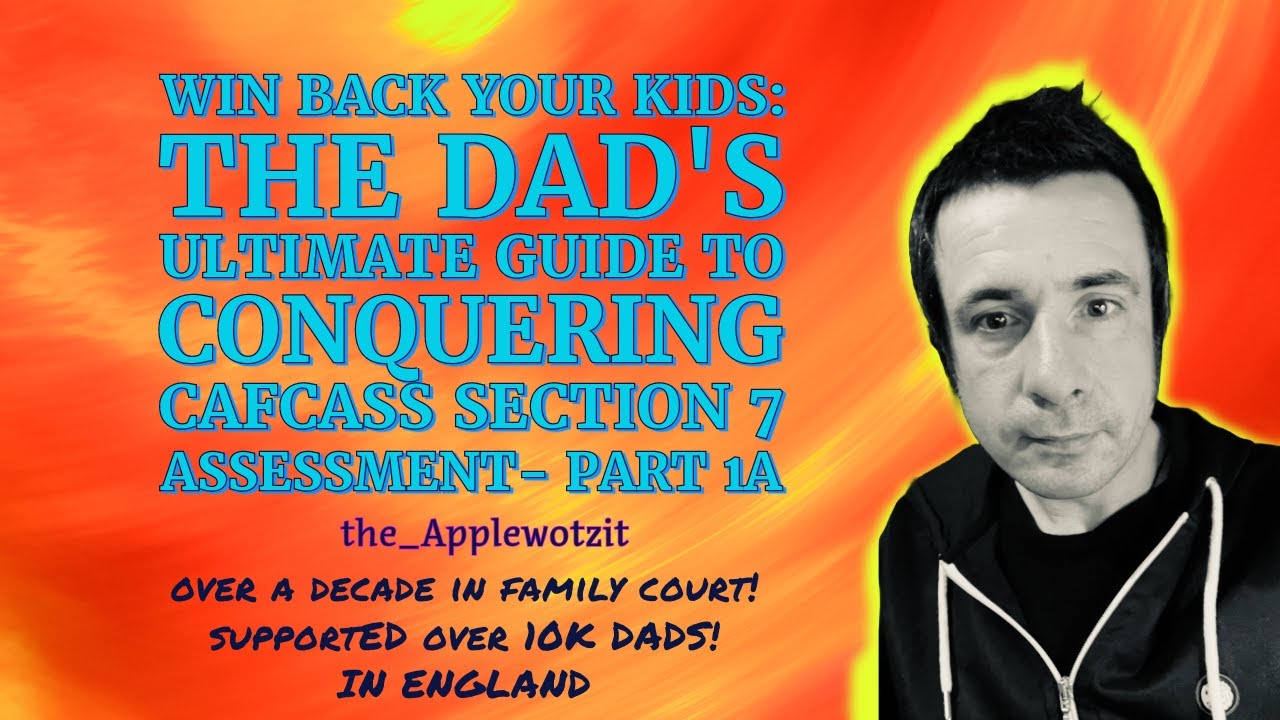 Win Back Your Kids: Dad's Ultimate Guide to Understanding Cafcass Section 7 Report