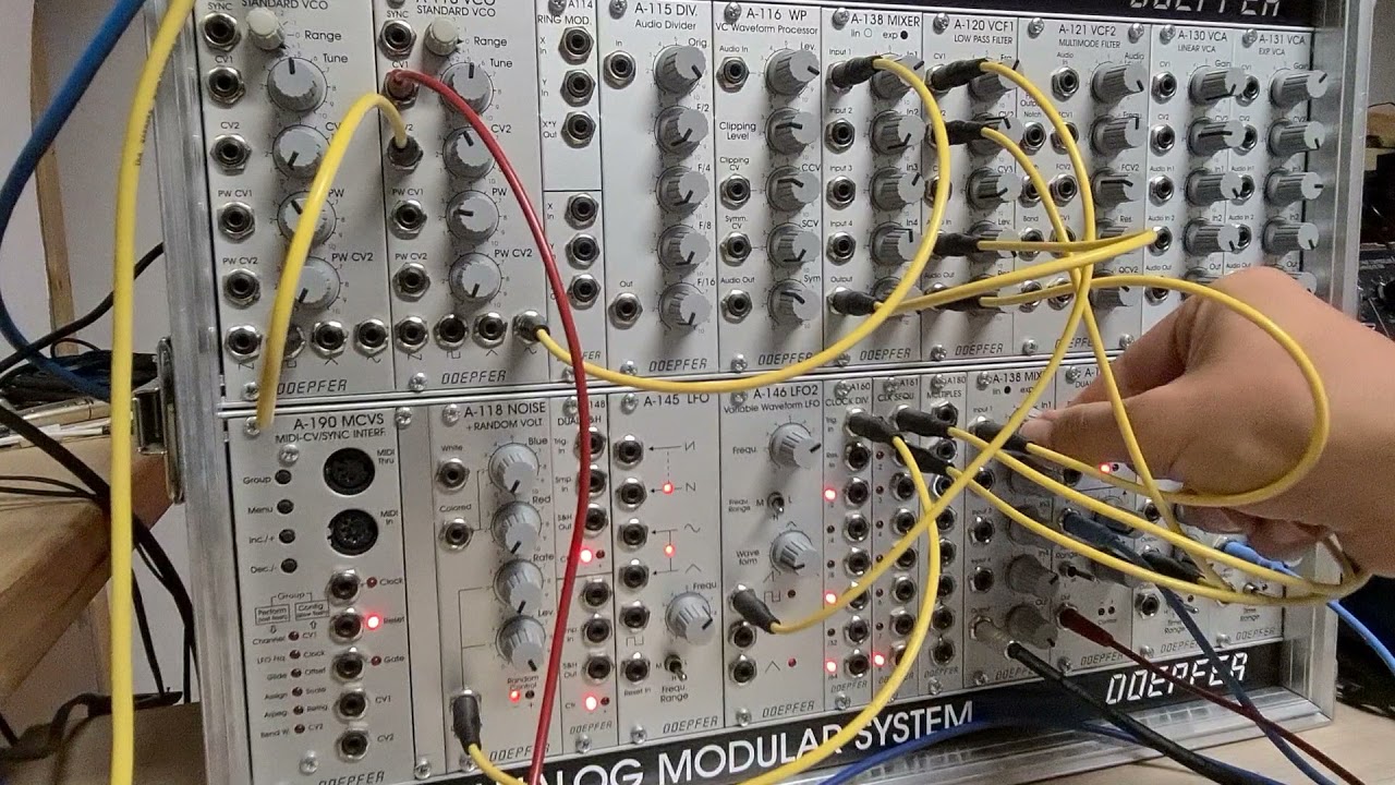 Doepfer A-100 SB2 Irregular self-triggering patch