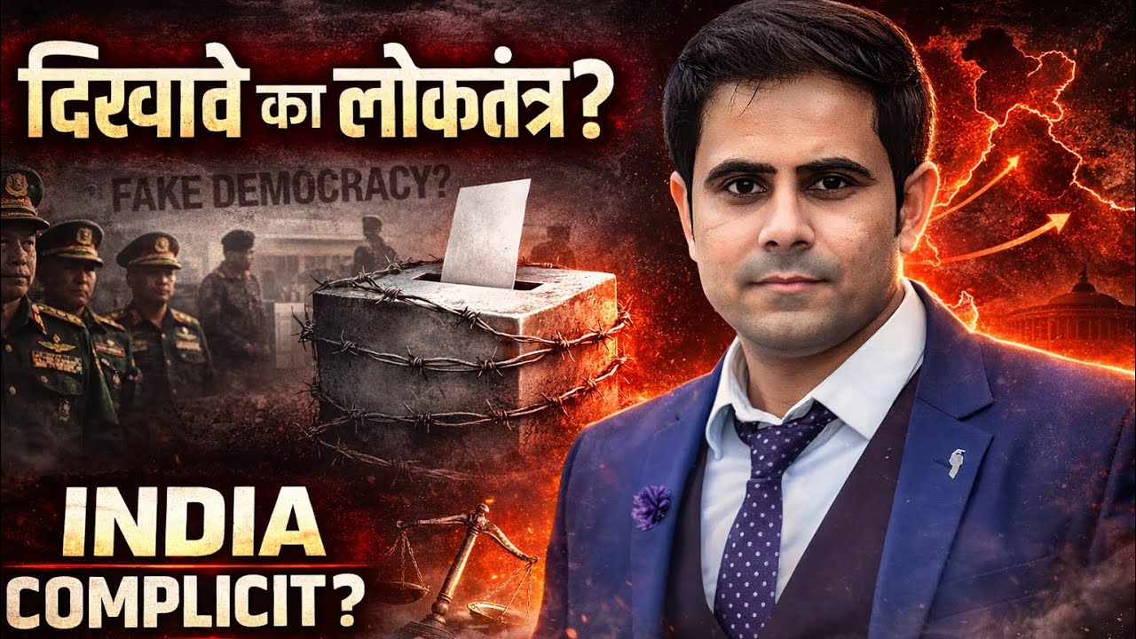 म्यांमार में 'दिखावे' के चुनाव: क्या भारत ने लोकतंत्र की बलि दी? | UPSC GS-2