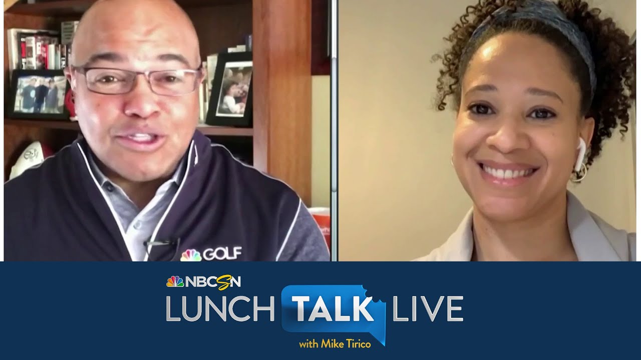 Kiya Tomlin using business to make medical masks (FULL INTERVIEW) | NBC Sports