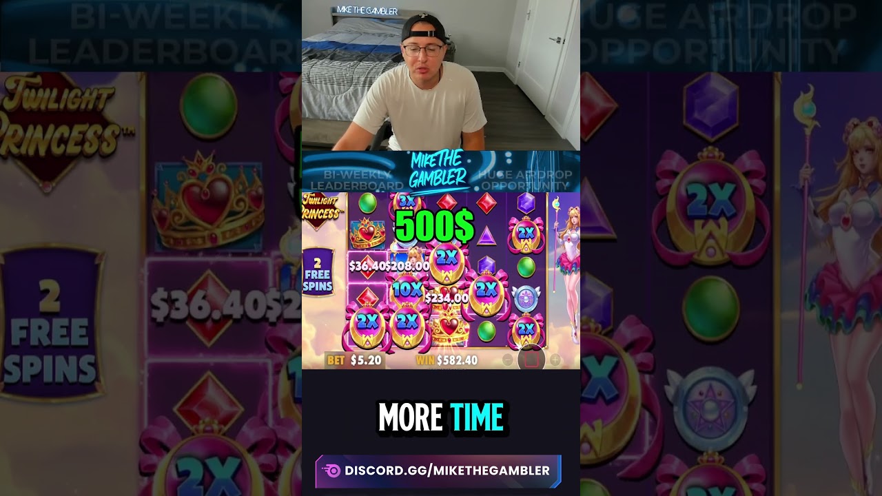 When luck decides to flex on you $5 &rarr; $1600 &hellip; slots magic #stake #onlinecasino #dice #casino #stake
