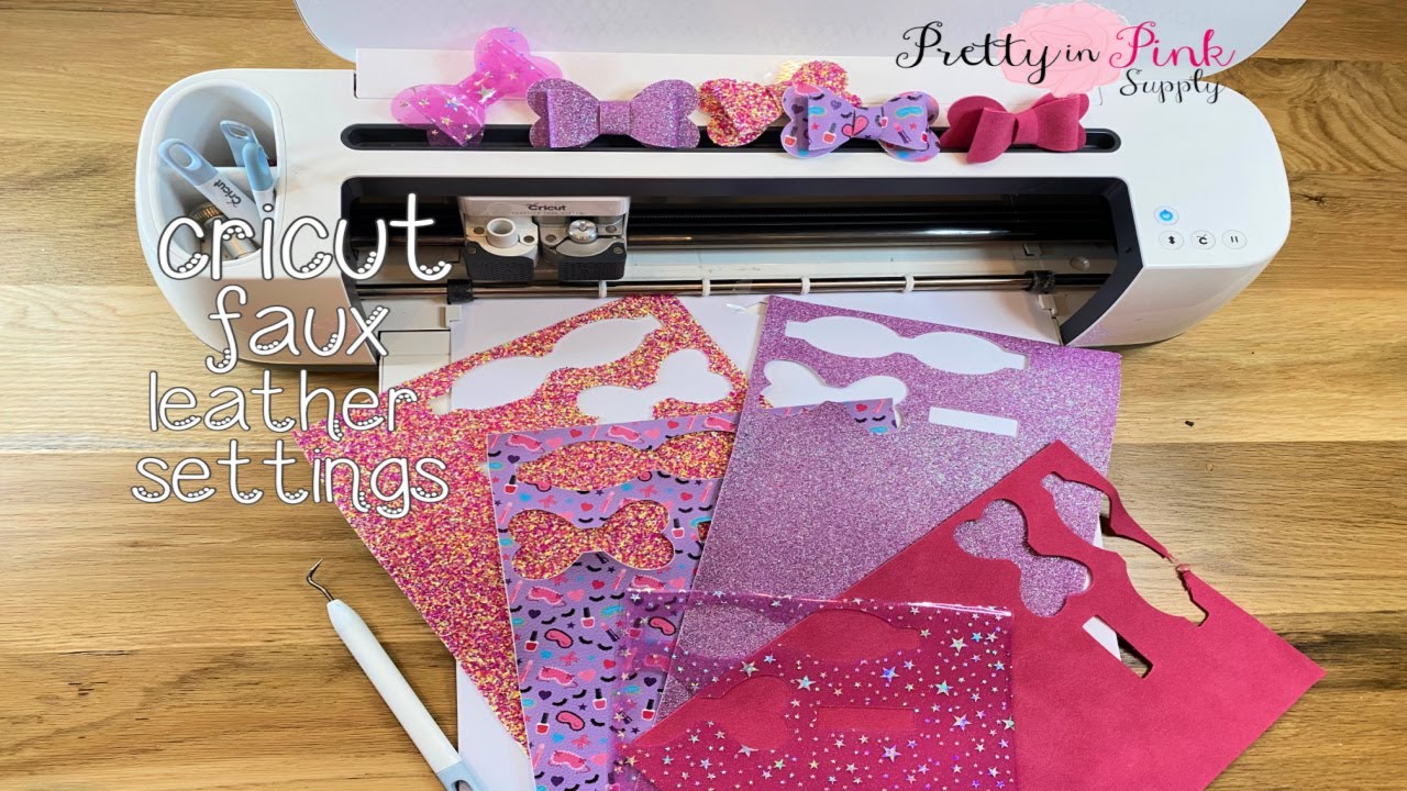 All Things Faux Leather: Cricut Edition
