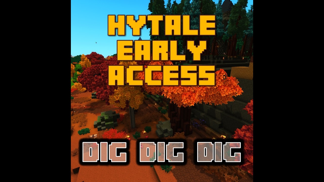 🔴 HYTALE | Moving Mountains And Digging Down Deep! | VERT