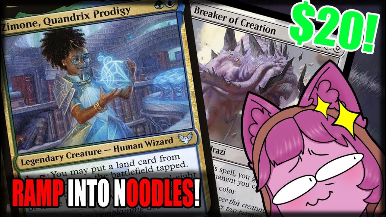 Zimone Quandrix Prodogy, But It Summons Cataclysms
