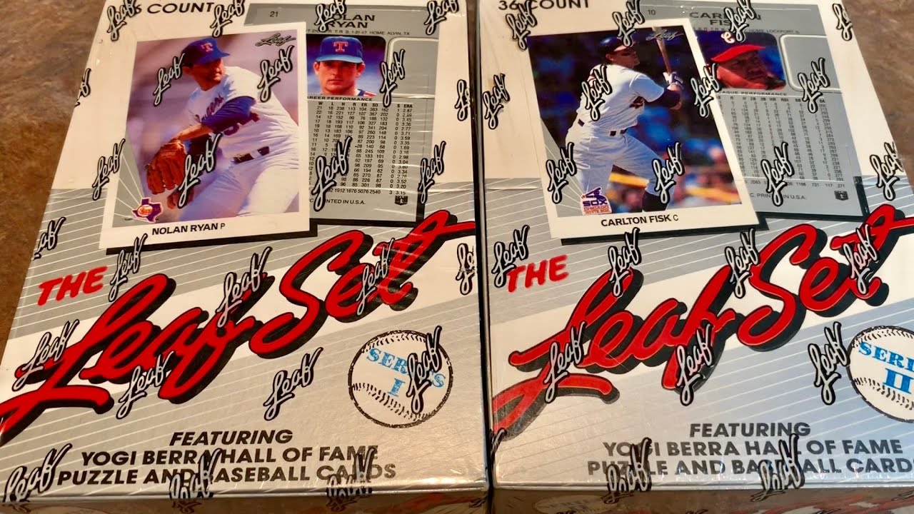 1990 LEAF BASEBALL CARD BOX OPENING! (Throwback Thursday)