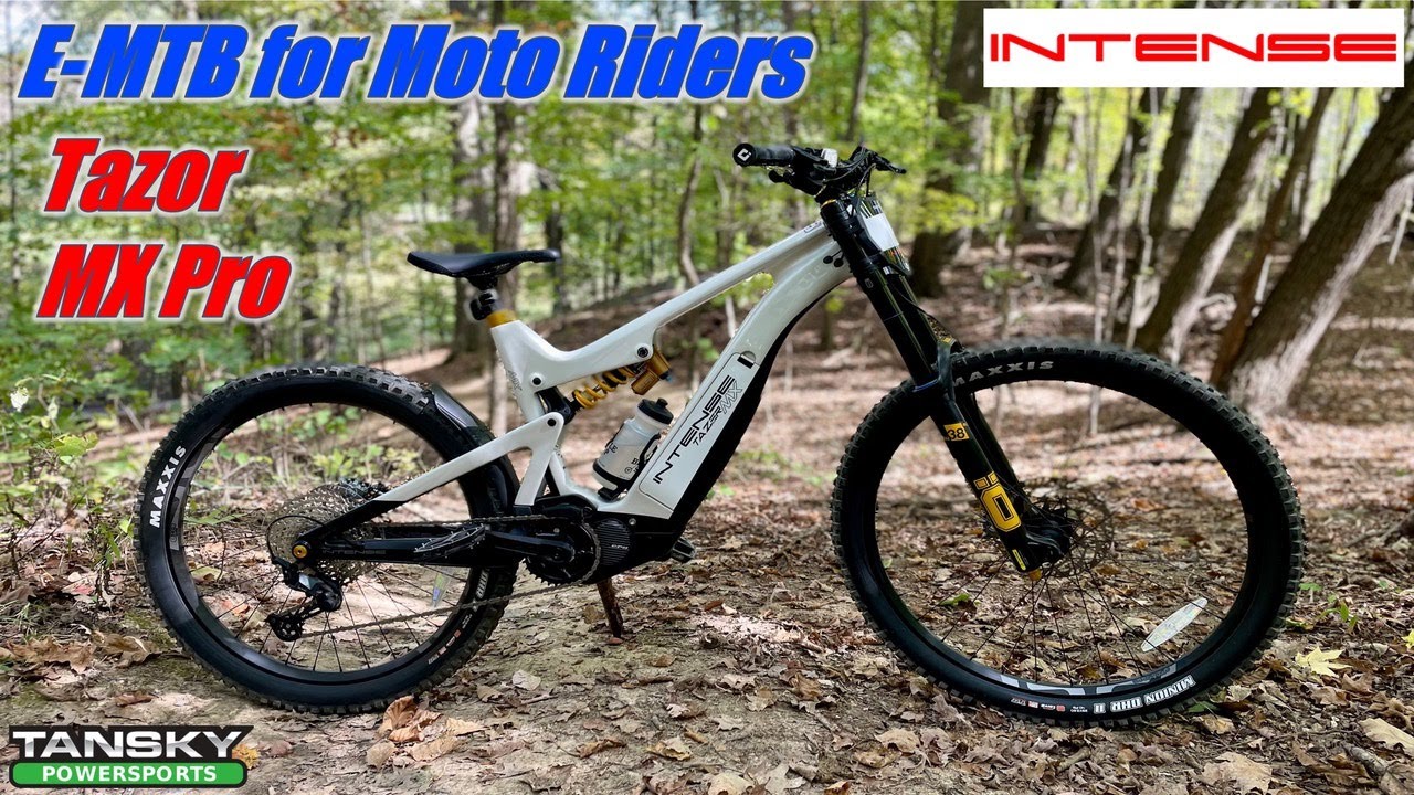Intense Tazer MX Pro: электровелосипед для мотоциклистов!