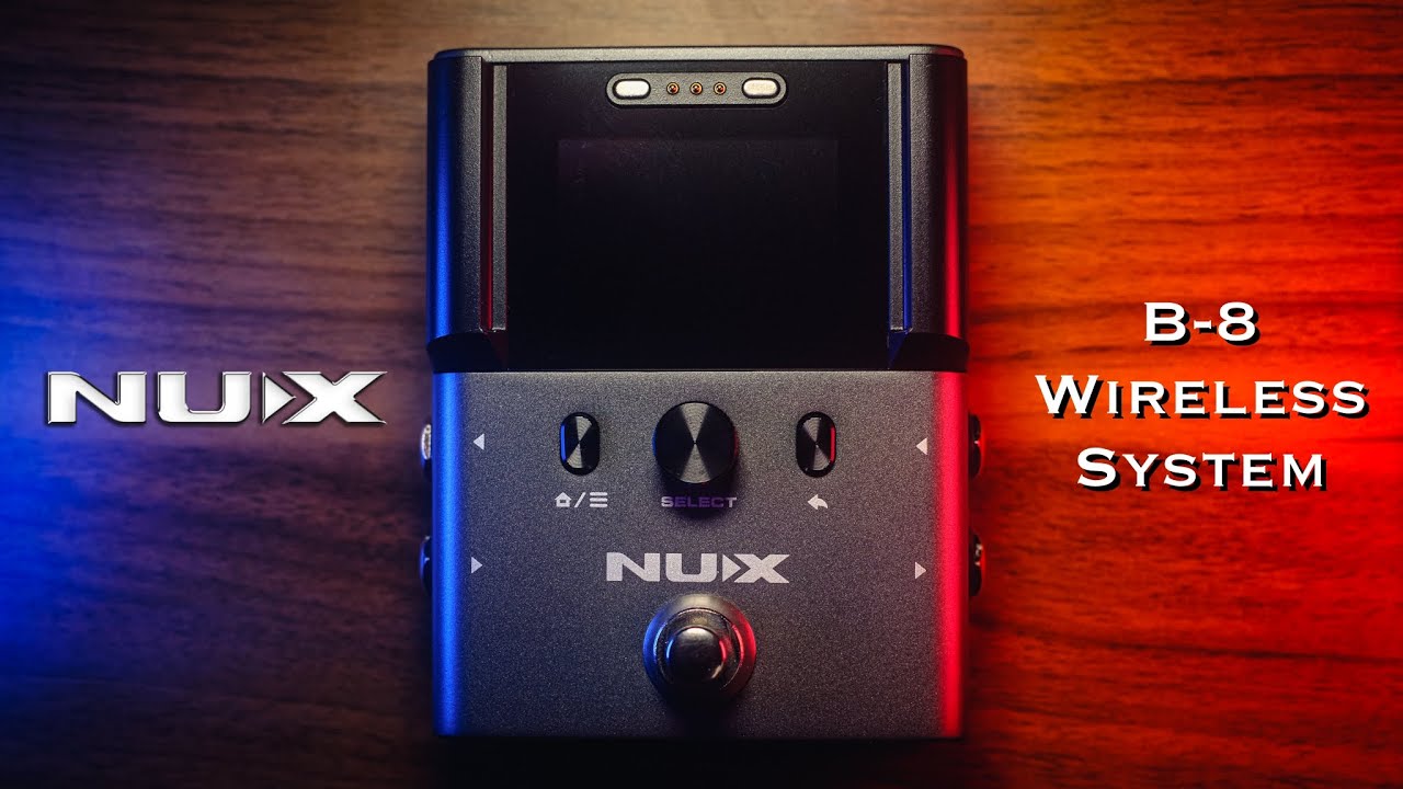 NUX B-8 Wireless System Unboxing & Quick Look
