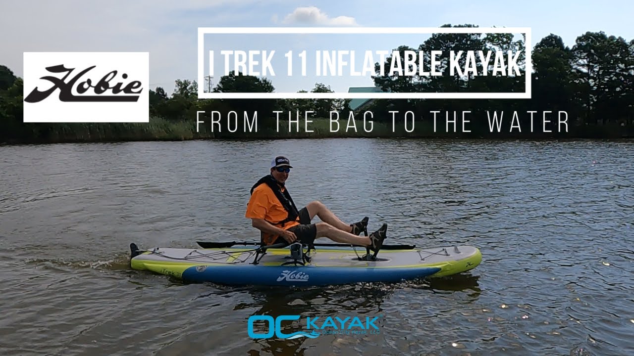 Hobie  itrek 11  Bag to Water Demo at OC Kayak