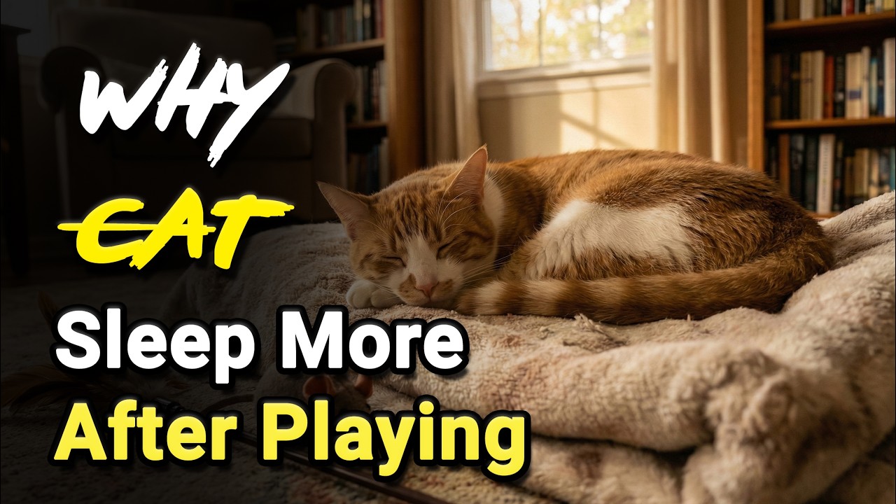Why Cats Sleep More After Playing 🐱💤 | Ep 49