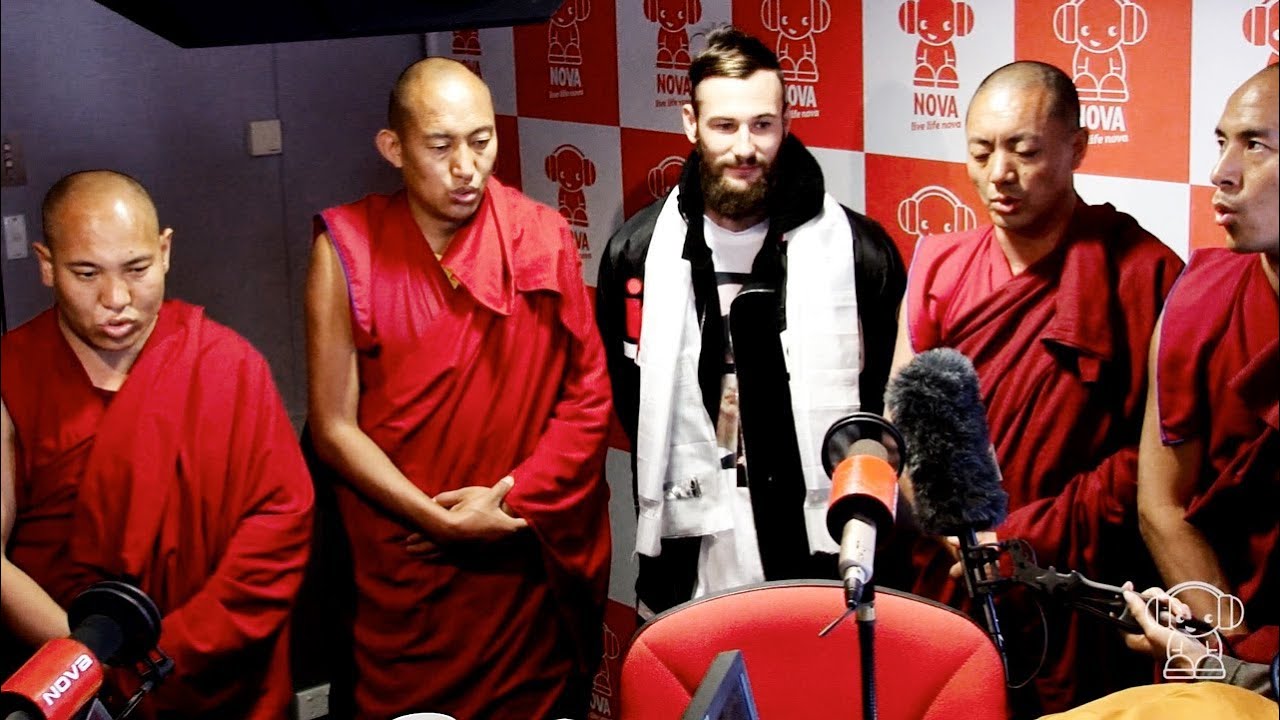 Gyuto Monks Bless Chris Masten
