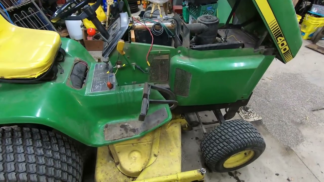 John Deere 400: Part 1 - Purchase Review and Deck Removal