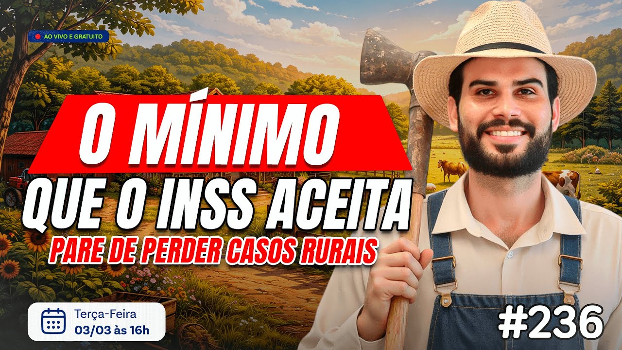 Quantas Provas S&atilde;o REALMENTE Necess&aacute;rias para Aposentadoria Rural?