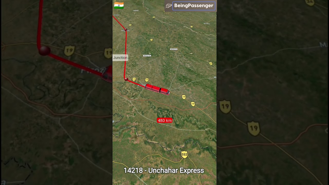 14218 - Unchahar Express from Chandigarh Junction to Prayagraj Sangam #viralvideo #shorts #youtuber