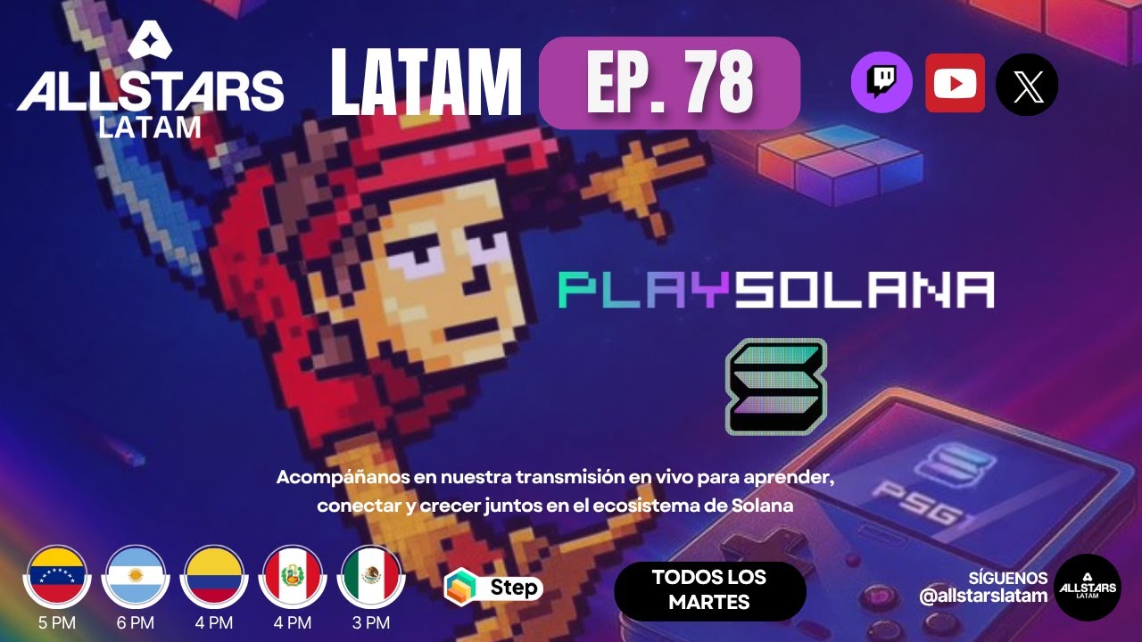 EP78 - Play Solana - Unboxing PSG - NFT Player1, Player2. 2025