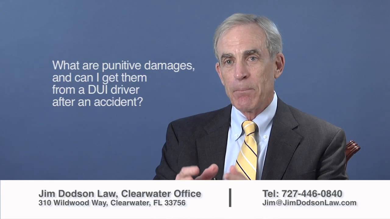 What are Punitive Damages in a DUI Case?