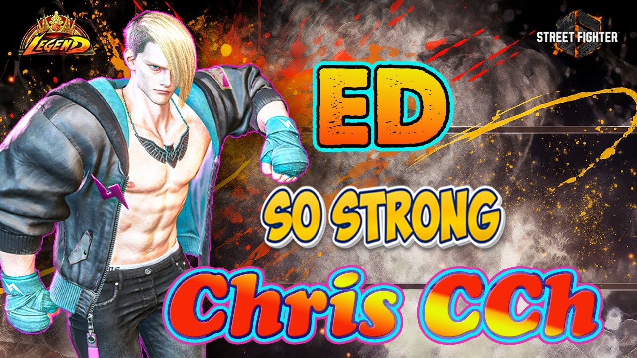 SF6 🔥 ChrisCCH ED  ▰  Dangerous & Aggressive Gameplay Combos! 👊 SF6 High Level Matches