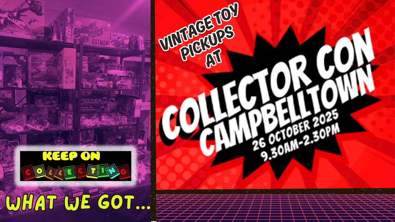 Vintage Toy pickups from Campbelltown Collector Con - Oct 2025