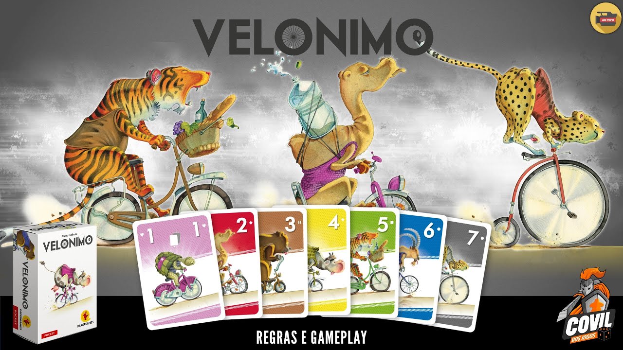 Velonimo - Regras e Gameplay Ao Vivo