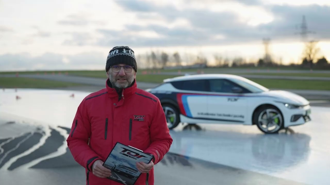 KIA EV6 GT 585 KM - test pierwszego egzemplarza w Polsce na Torze Ł&oacute;dź #kiaev6gt #ev6gt