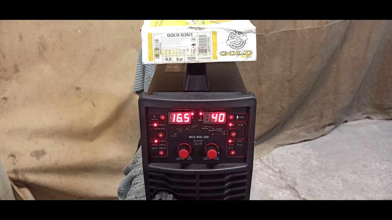 Пайка оцинковки VIKING MIG BRAZE 200 и тест 0.6 проволокой