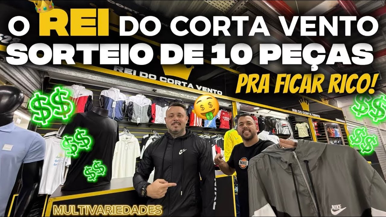 🤩💰 FORNECEDOR DE CORTA VENTO REFER&Ecirc;NCIA GIGANTE NO BR&Aacute;S, COM MULTIVARIEDADES E PRE&Ccedil;O BAXO 🤑 