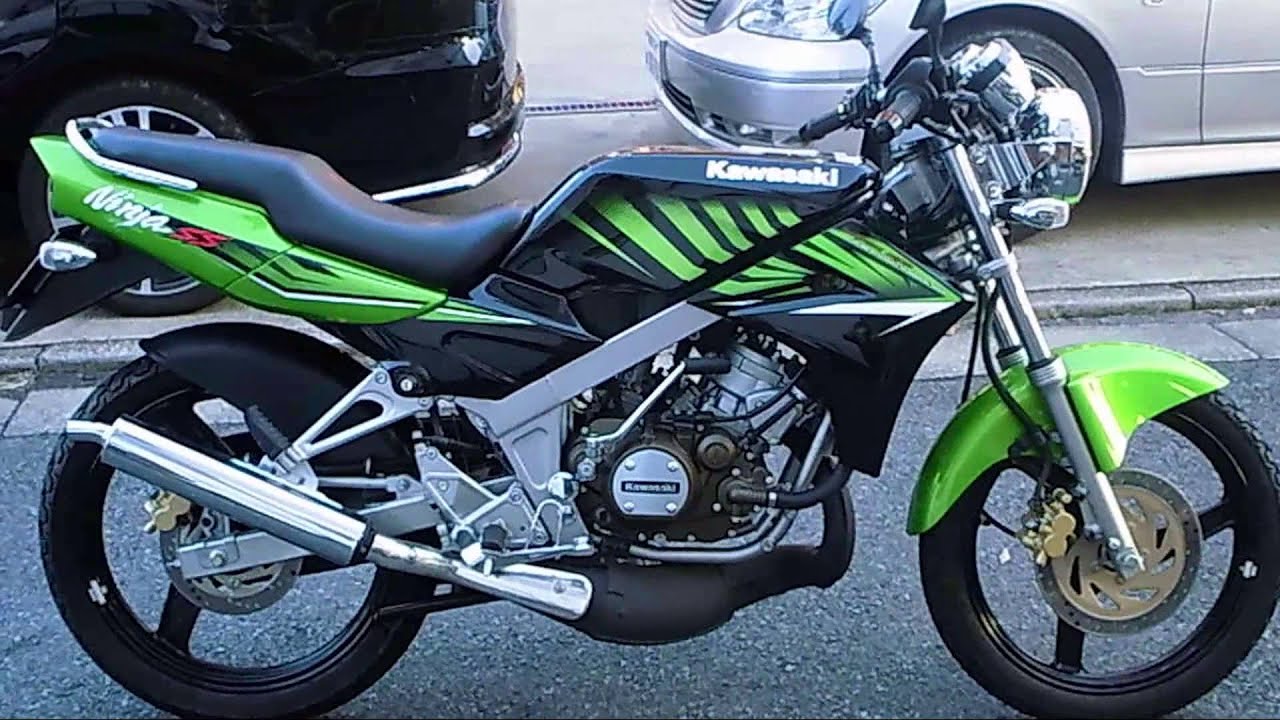【HD】Kawasaki Ninja SS 150cc（2スト）エンジン始動＆排気音