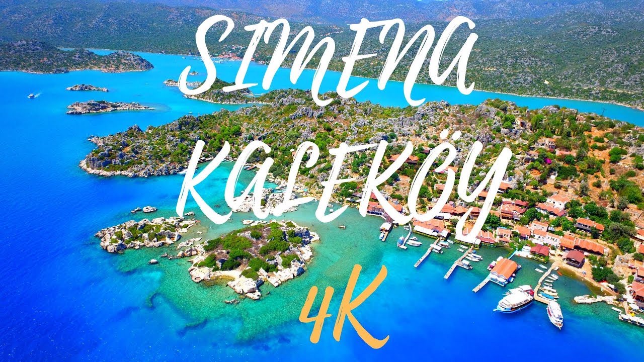 Simena - Kaleköy drone footage [TURKEY] in 4K