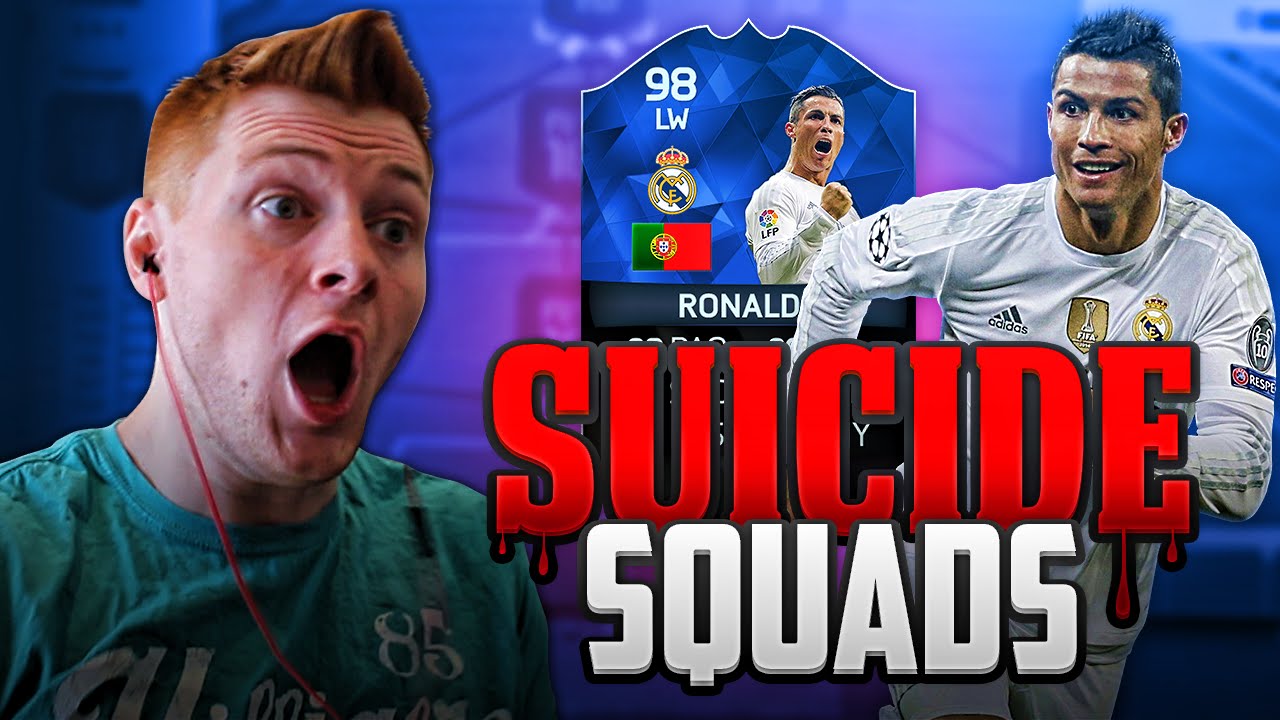 FIFA 16 - INSANE 98 TOTY RONALDO SUICIDE SQUADS!!!
