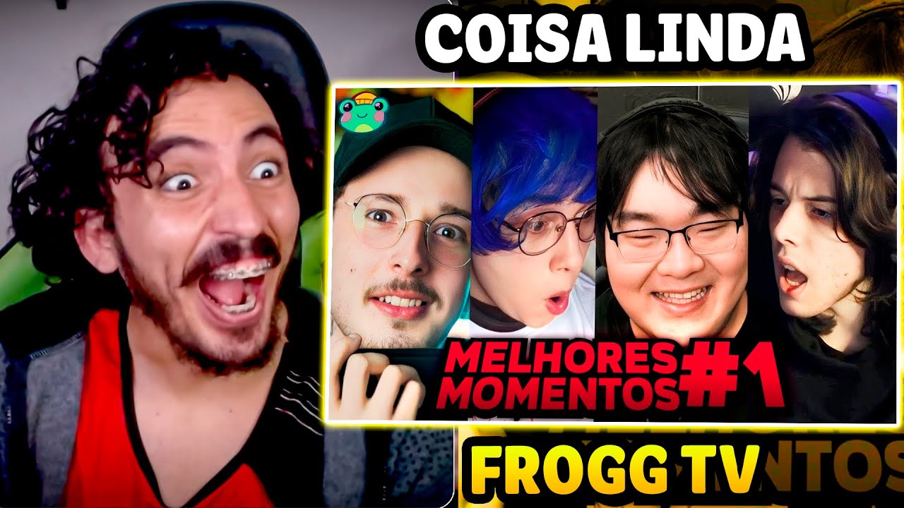 MELHORES MOMENTOS DA FROGG #1| - Tiba, Scottonauta, Bilaw e Umild - FROGGS TV | Leozin React