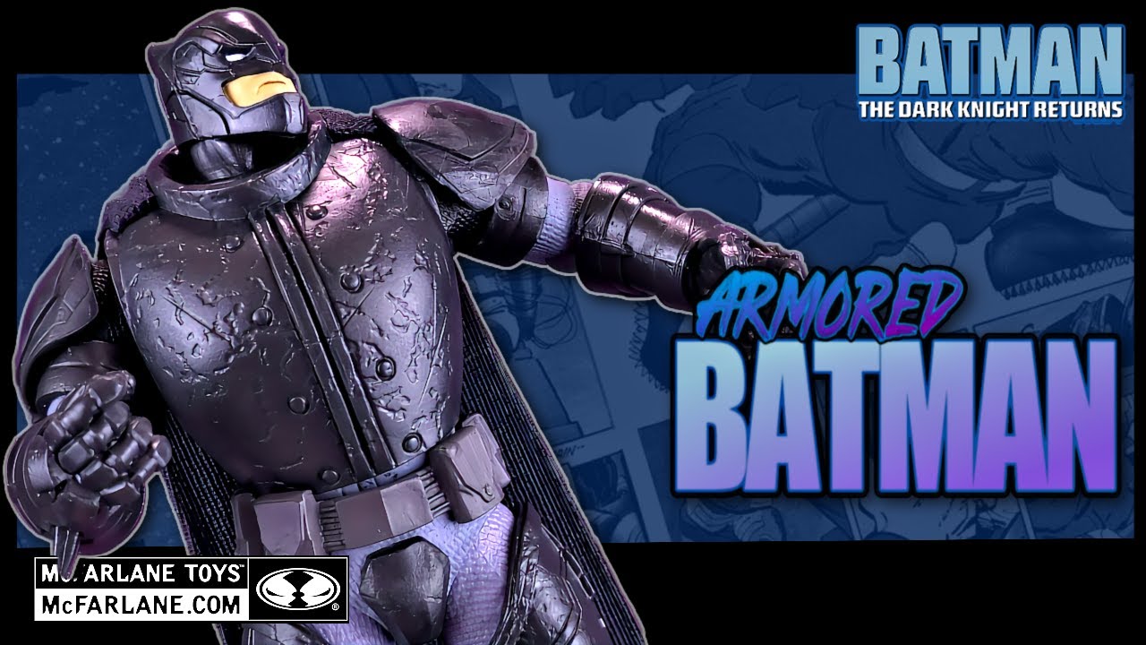 McFarlane Toys DC Multiverse The Dark Knight Returns Armored Batman @The Review Spot