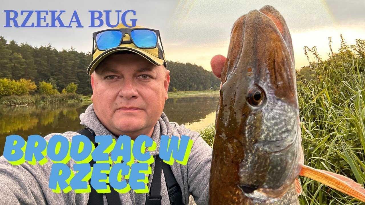 Brodząc po Bugu #rzeka #bug #spinning 