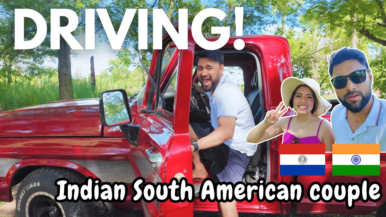My Indian Husband Tries to Drive My Dad’s Old Truck 🚗😂 Exploring South American Countryside 🇵🇾🌿