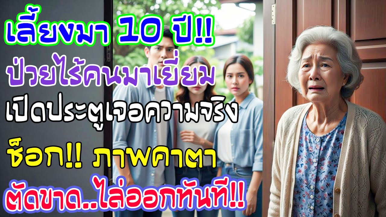 อยู่ด้วยกัน 10 ปี แต่ฉันป่วย 20 วันไม่มีใครมา เปิดประตูบ้านเห็นภาพเดียว รู้ทันทีว่าควรเลือกอะไร