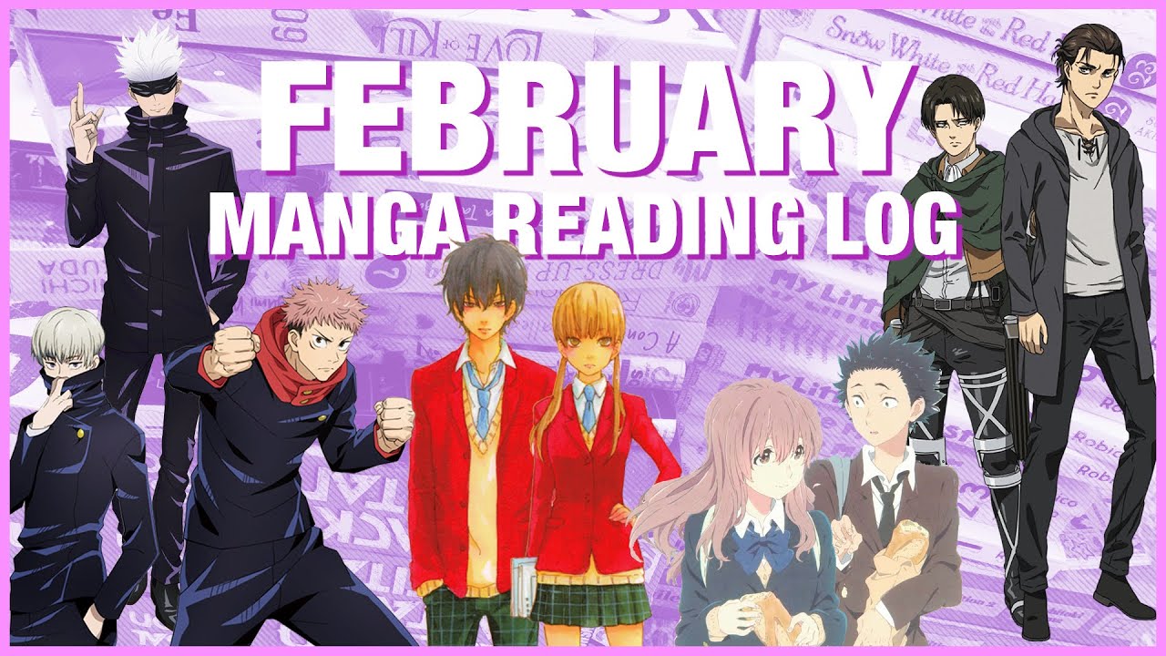 February Manga Reads 60+ volumes | My Monthly Reading Log📚