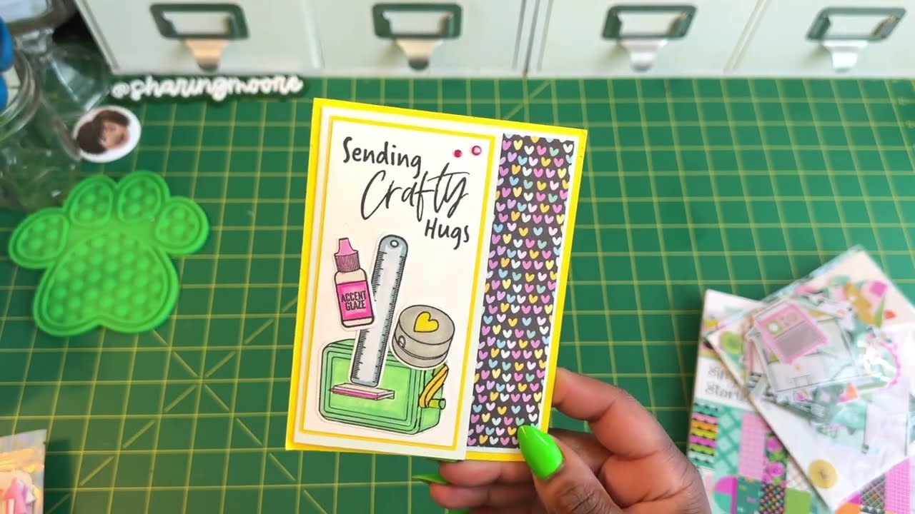Happy Mail from Venetta, Crafty Haul & Birthday Mail Project Shares ~ Sharingmoore