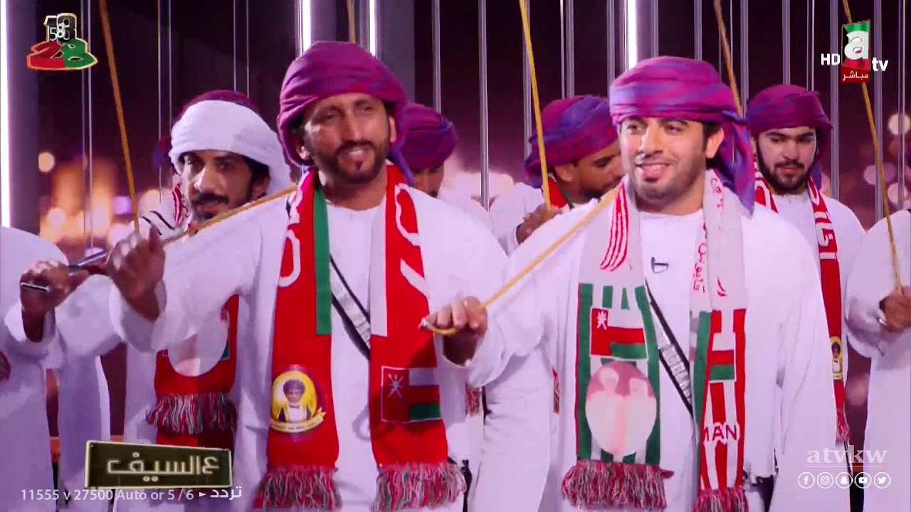 مشاركة مميزة لفرقة بيونه العمانية في احتفالات الكويت بالاعياد الوطنية