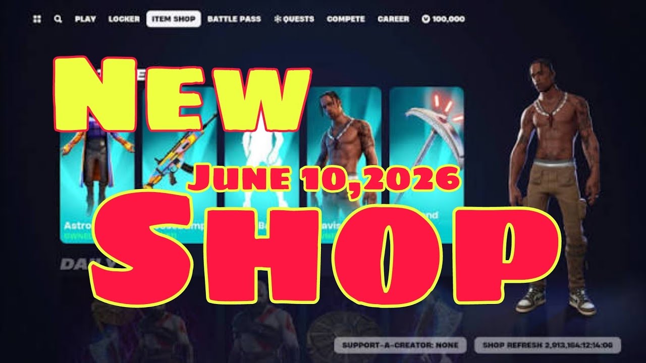 Магазин предметов Fortnite &ndash; 10 июня 2026 г. 🔥 | Новые скины, эмоции и ежедневное обновление мага...