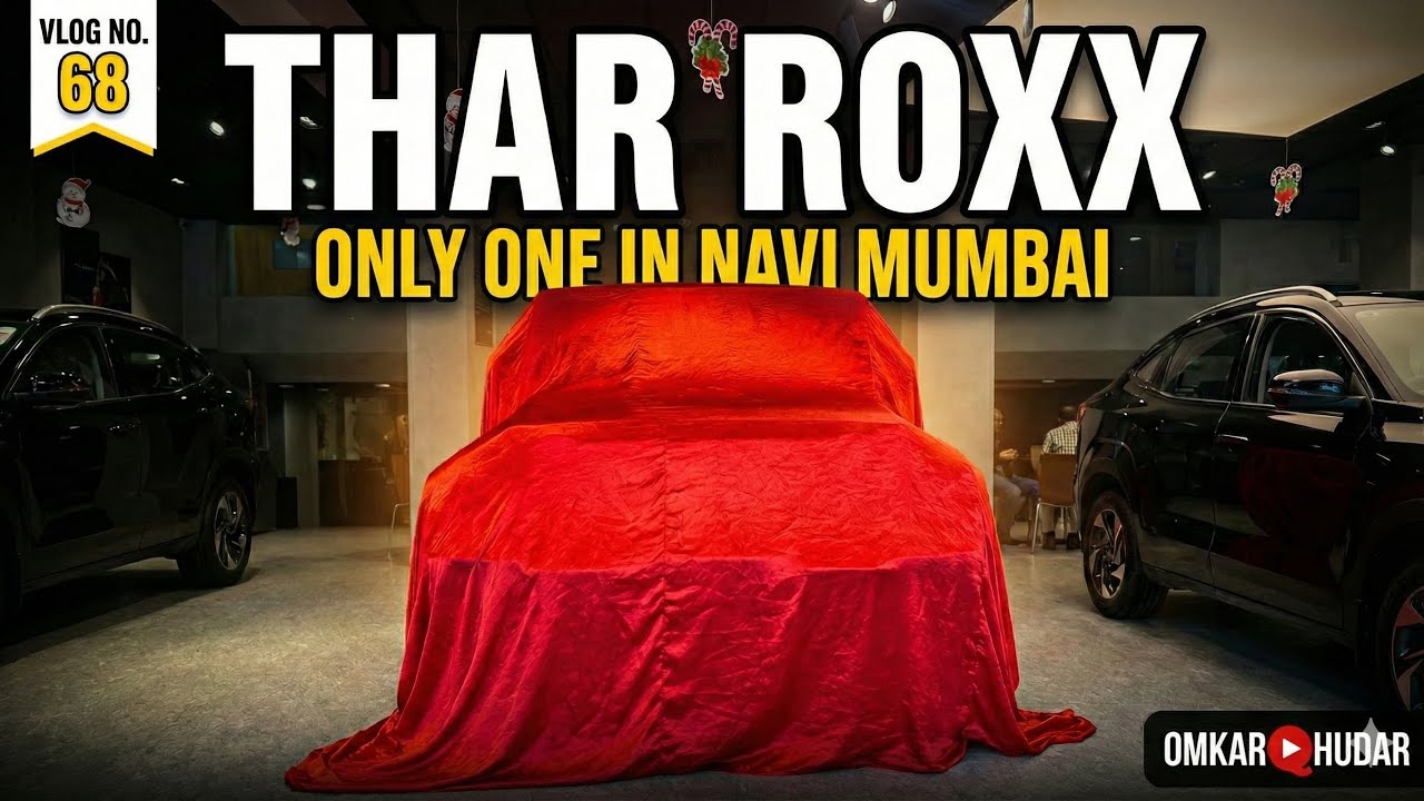 UNVEILING THE BEAST! 😈 Navi Mumbai’s ONLY Thar Roxx | Vlog no 68 @poonamotorspvtltd9903 