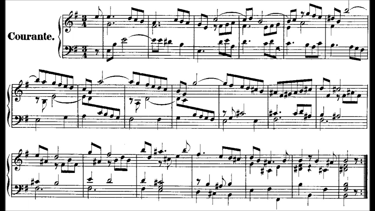 Händel – Suite IV, HWV 429 (Cembalo)