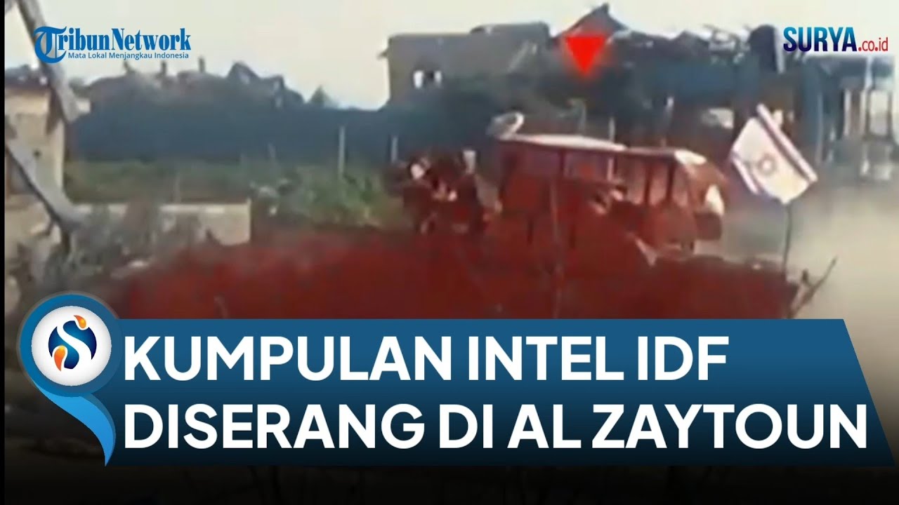 Militan Palestina Serang Kumpulan Intel IDF di Al Zaytoun. Mayor Elite Tewas
