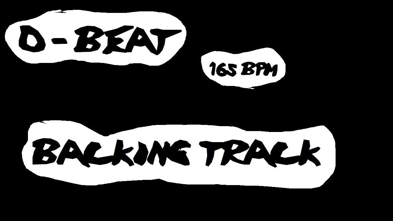 D-Beat Backing Track (165 BPM) [Drum Loop]