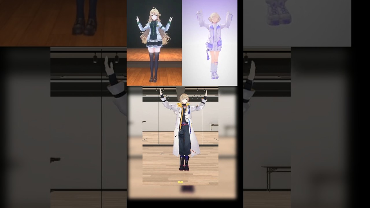 Superstar 踊ってみた まとめ2 #shorts #vtuber #にじさんじ #hololive #東堂コハク #轟はじめ #風楽奏斗